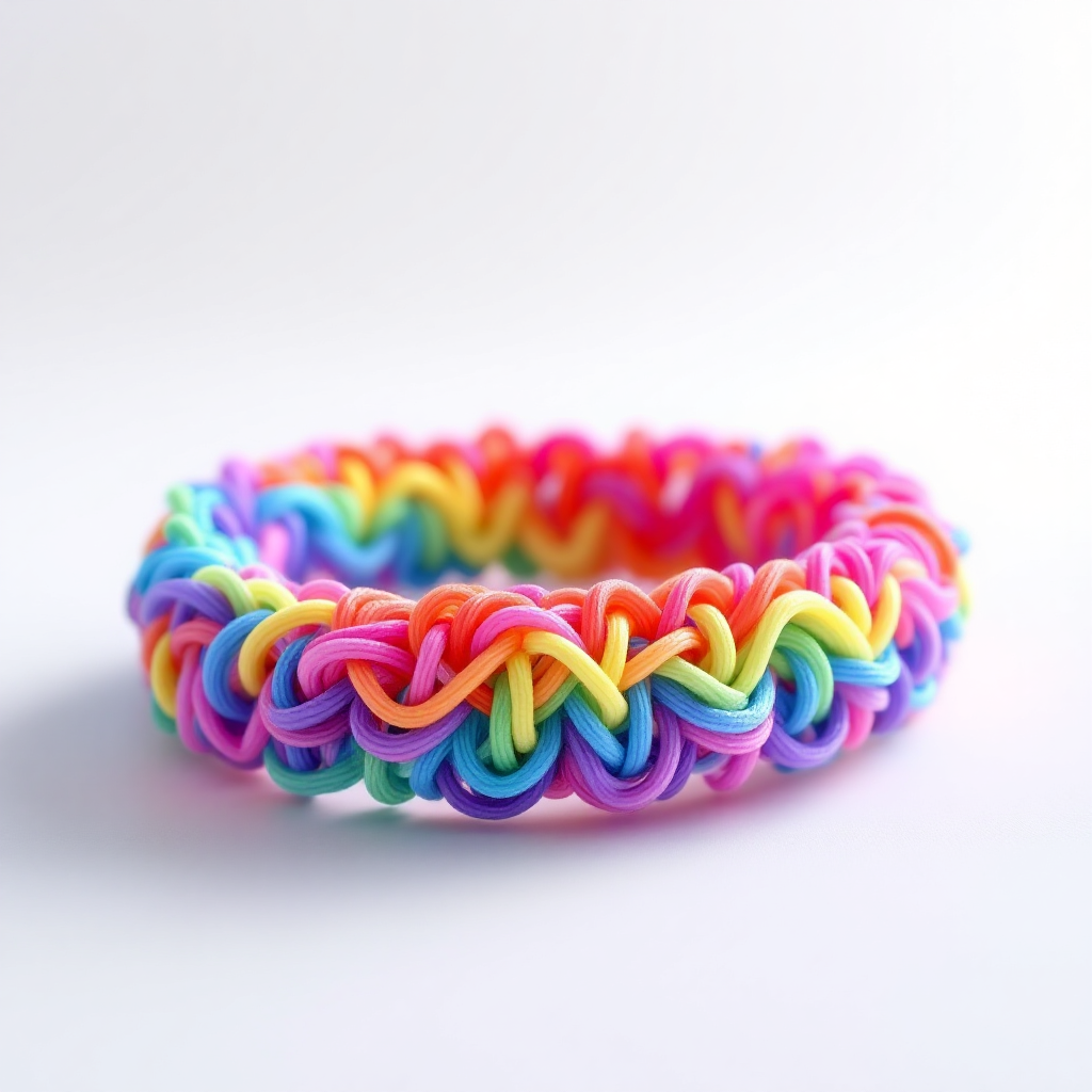 Loopy Loom Rainbow Bracelet - Rainbow Loom Bracelets product image